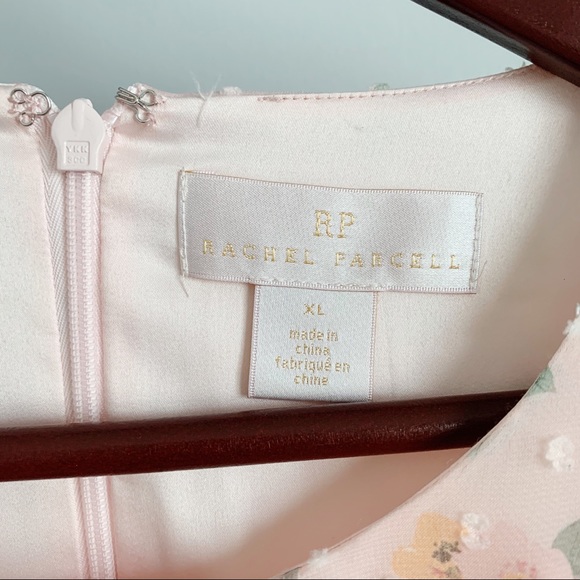 NWT Rachel Parcell | Mixed Lace Fit & Flare Dress - Picture 8 of 8